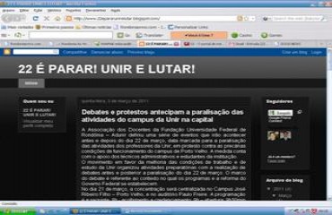 Debates e protestos antecipam a paralisação das atividades do campus da Unir na capital