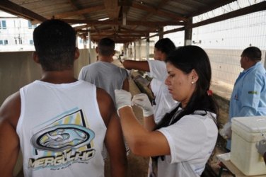 SEJUS inicia campanha de vacinação nos presídios de Porto Velho