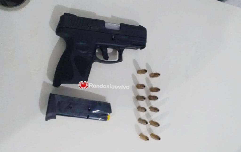 NO POSTO: Empresário é preso com pistola 9mm após PM receber denúncia anônima