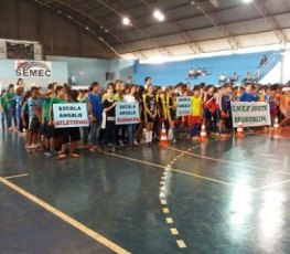 Copa Criança Municipal Cemetra começa com participação de 120 alunos