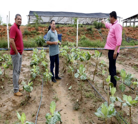 Maurão de Carvalho conhece funcionamento da Fazenda Futuro