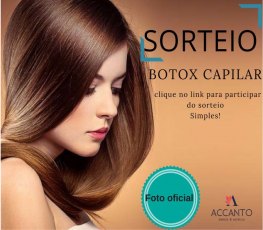 Confira a ganhadora do Botox Capilar - Salão Accanto