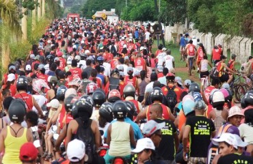 Corpo de Bombeiros realiza VIII Bike Trilha em Guajará-Mirim