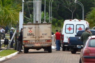 Soldado da Base Aérea mata superior com tiros no rosto
