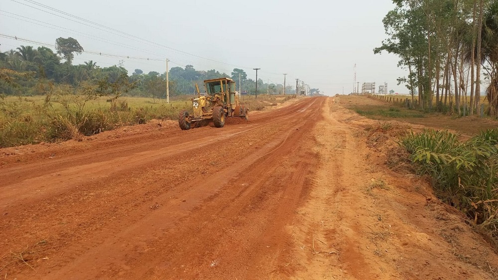 ALAN QUEIROZ: Deputado solicita obras no km 07 da RO-420, em Buritis