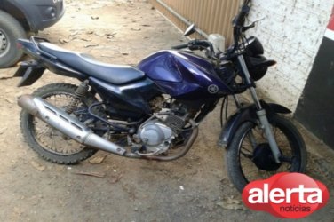 Polícia apreende motocicleta adulterada