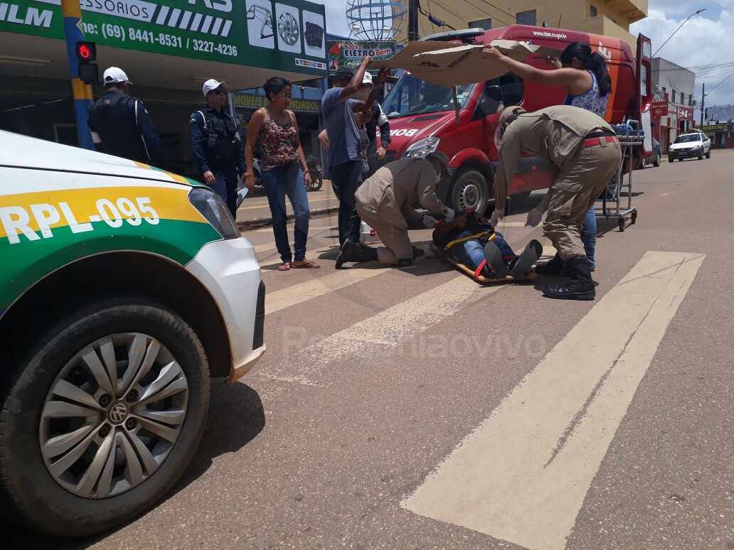 OMISSÃO: Mulher foge após atropelar pedestre na zona Sul