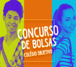 BOLSAS: Aberta as inscrições para o concurso do Colégio Objetivo 