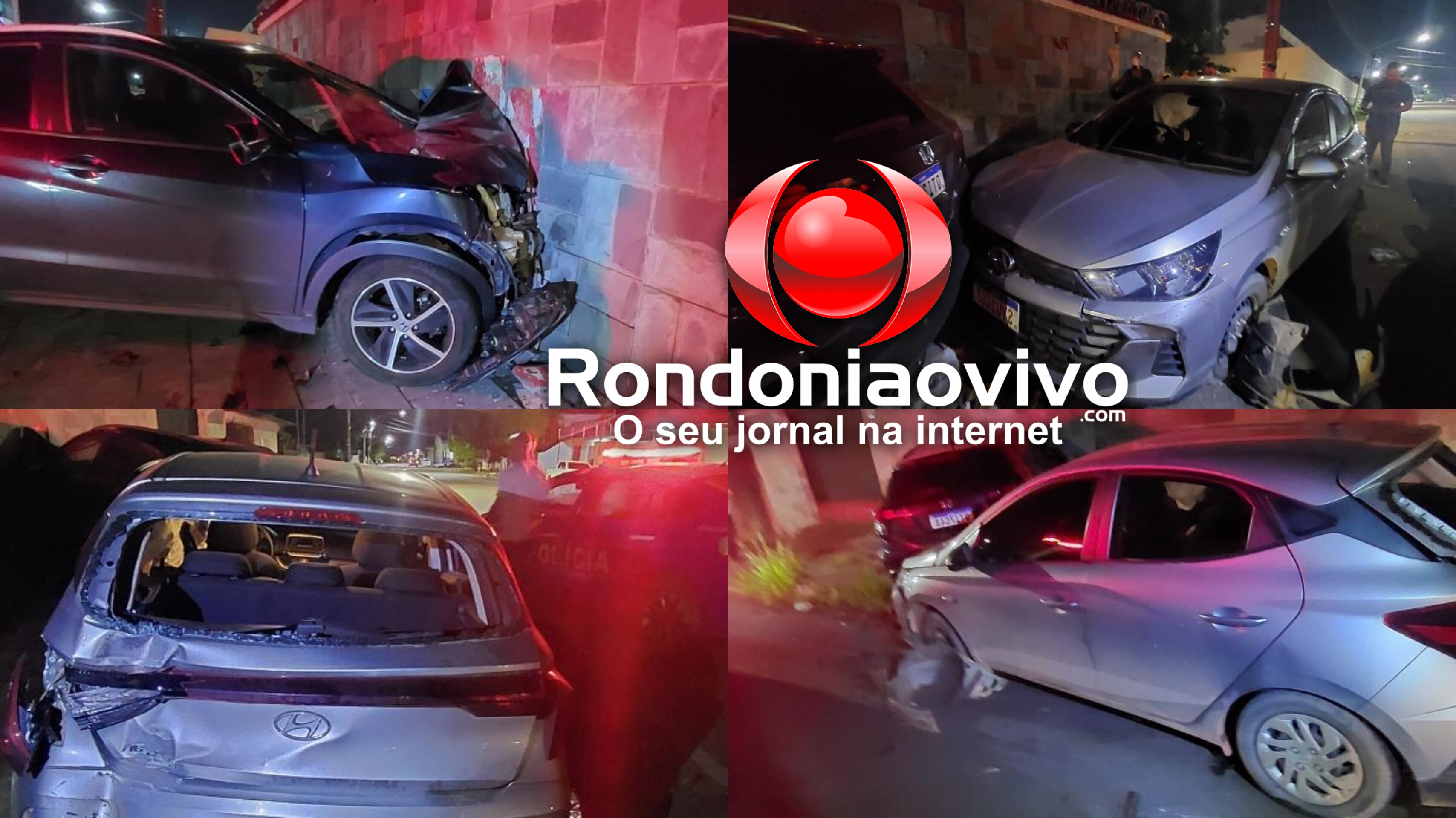 NA PINHEIRO: Crianças, mulher e homem ficam feridos em forte batida entre carros