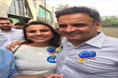 Aécio garante a Mariana Carvalho que dará atenção especial a Rondônia