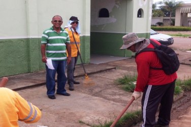 Prefeitura atende pedido de limpeza de presidente da ASCRON 