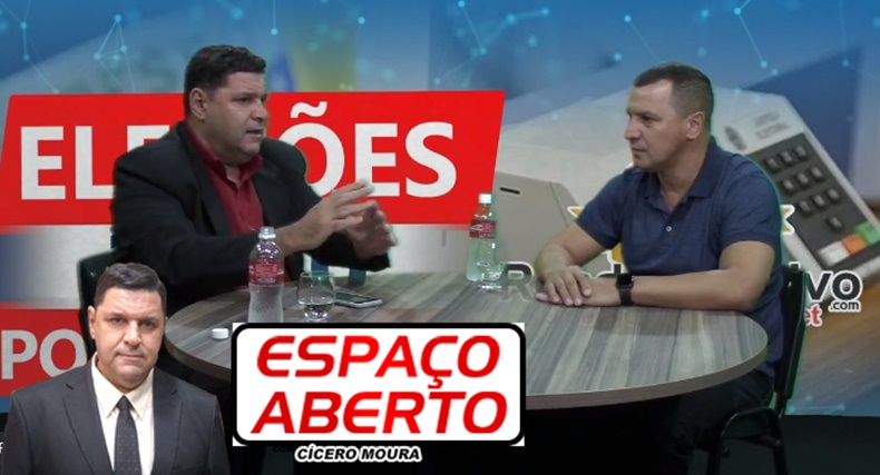 ESPAÇO ABERTO: Candidato do Solidariedade abriu série de entrevistas do Rondoniaovivo