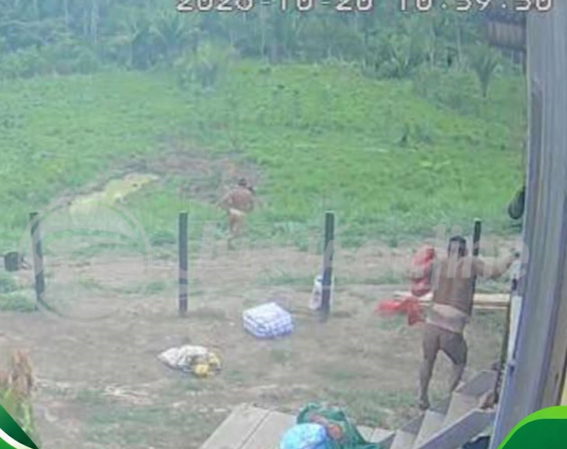 NO ACRE: Indígenas invadem fazenda, arrombam casa e levam alimentos e utensílios