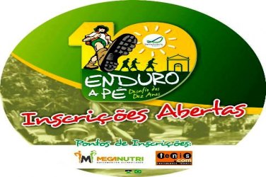 10º ENDURO A PÉ - Preparem suas equipes a aventura vai começar!