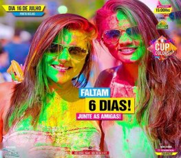 Festa Cup Colors desembarca domingo em Porto Velho