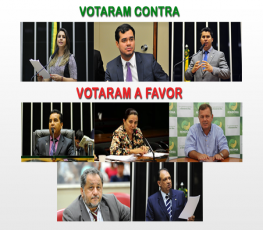 RONDÔNIA: Dos oitos deputados, cinco votaram a favor de Temer