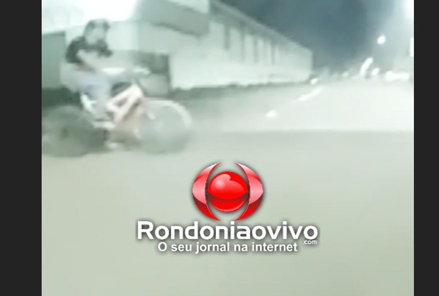 VÍDEO: Carro elétrico filma o próprio atropelamento de ciclista em Porto Velho