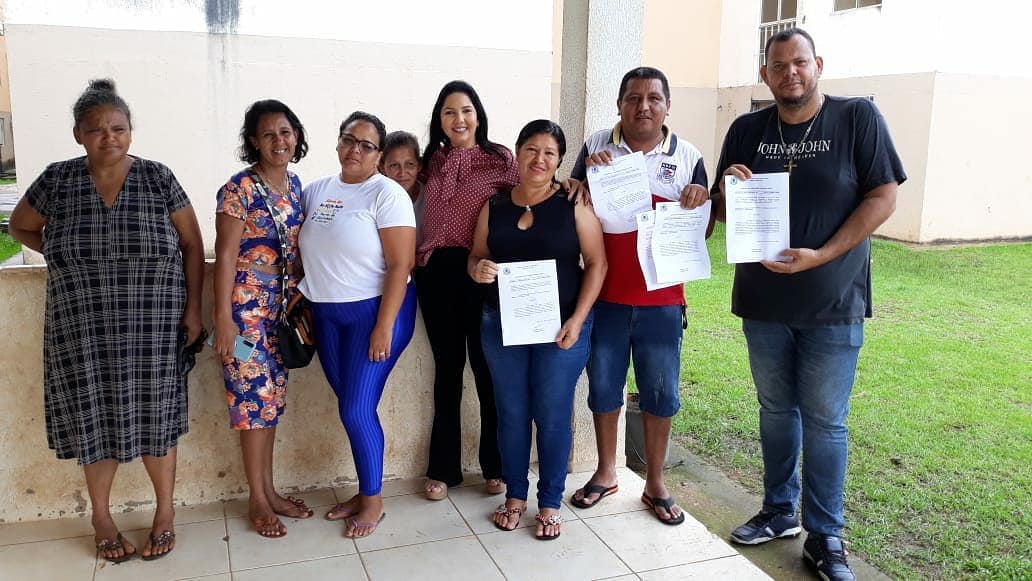 Cristiane Lopes verifica demandas dos moradores do Orgulho do Madeira