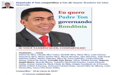 Candidato do PT ao Governo do Estado é condenado por propaganda antecipada no Facebook