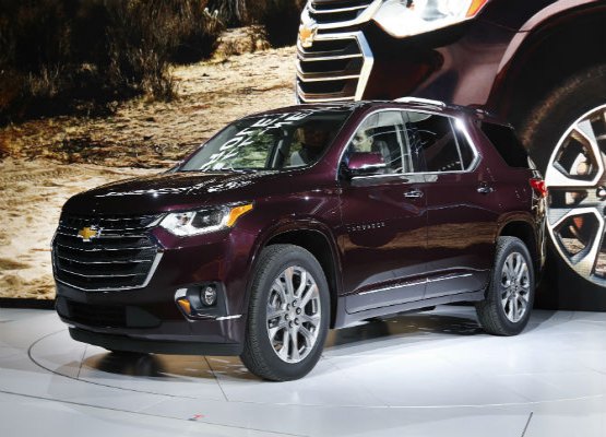 Novo Traverse é destaque da Chevrolet em Detroit