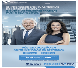 Diferenciais do curso de pós em Administração de Empresas da FGV