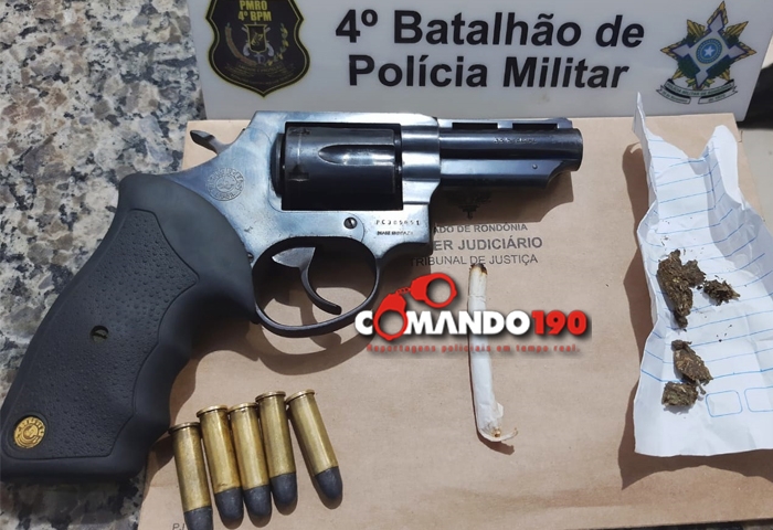 CAÍRAM: “Urubu”, famoso bandido, e comparsas são presos com arma de fogo