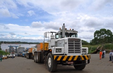 Porto de Porto Velho recebe equipamentos da Usina de Jirau