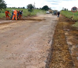 Rodovias estaduais recebem operação tapa-buracos