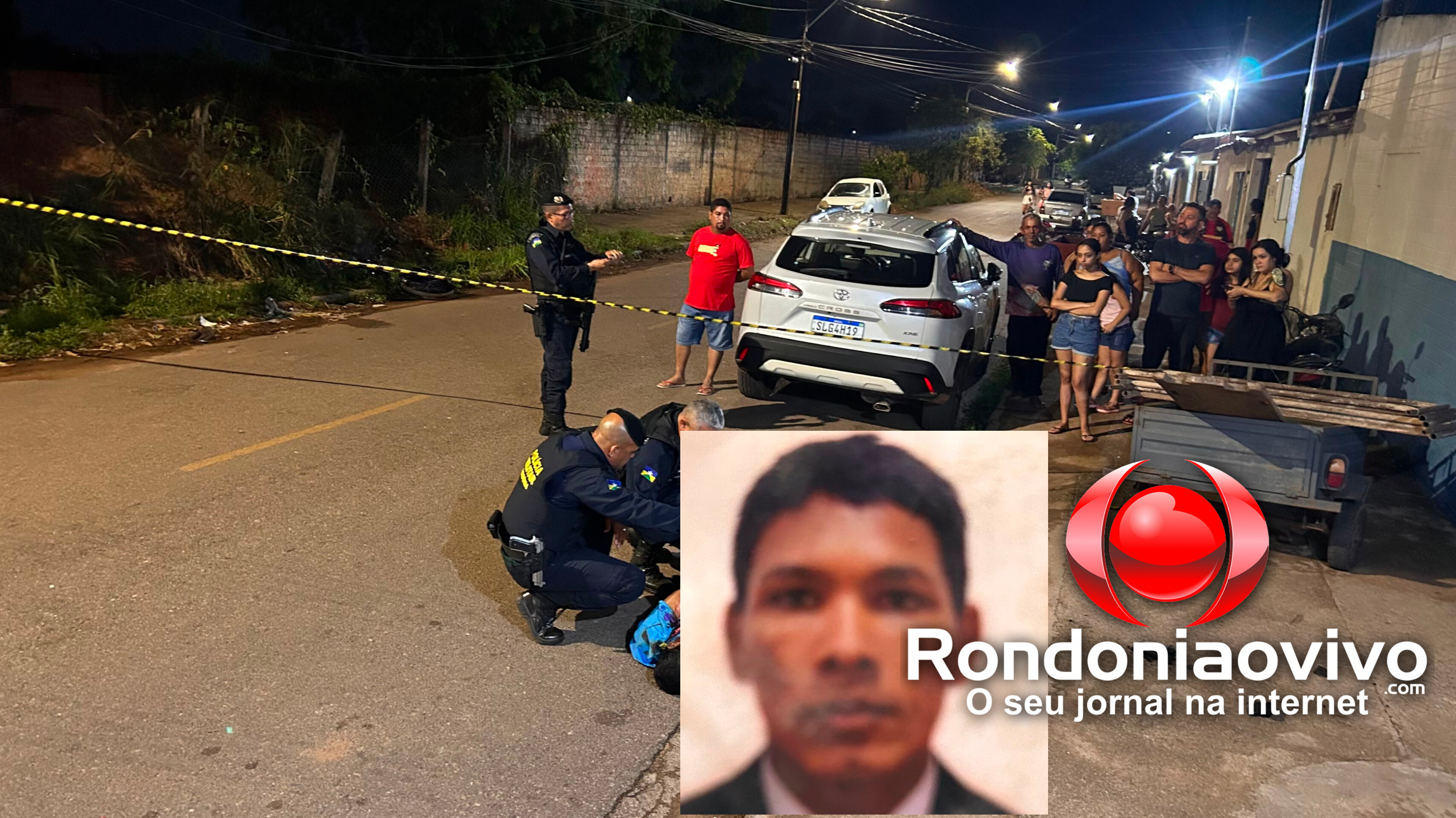 IDENTIFICADO: Dupla em moto executa ciclista a tiros na zona Leste de Porto Velho