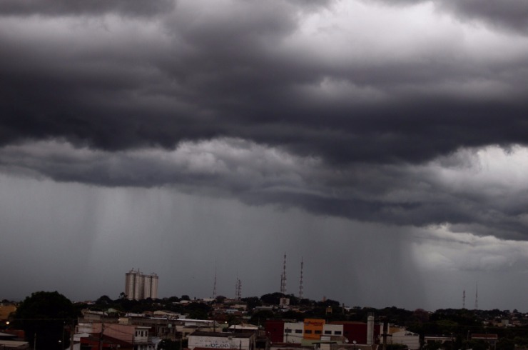 PREVISÃO: Sipam prevê chuva para todas as regiões de Rondônia nesta terça-feira