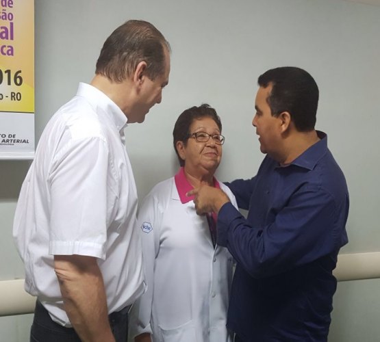 Lindomar Garçon acompanha Ministro da Saúde em visita a hospitais