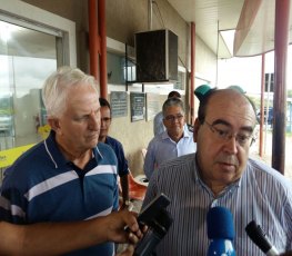 Deputado Airton recepciona Secretário de Aviação Civil em Ji-Paraná