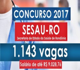 Concurso da Sesau tem 34.826 candidatos; confira disputa por vagas