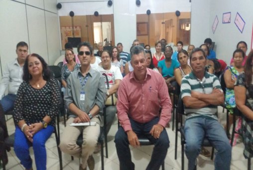 Edson Martins visita escola especial Cene de Porto Velho