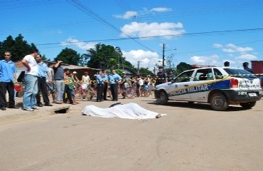 TRAGÉDIA - Falta de sinalização causa acidente fatal entre ônibus de linha e motocicleta no Ulisses Guimarães - Confira fotos