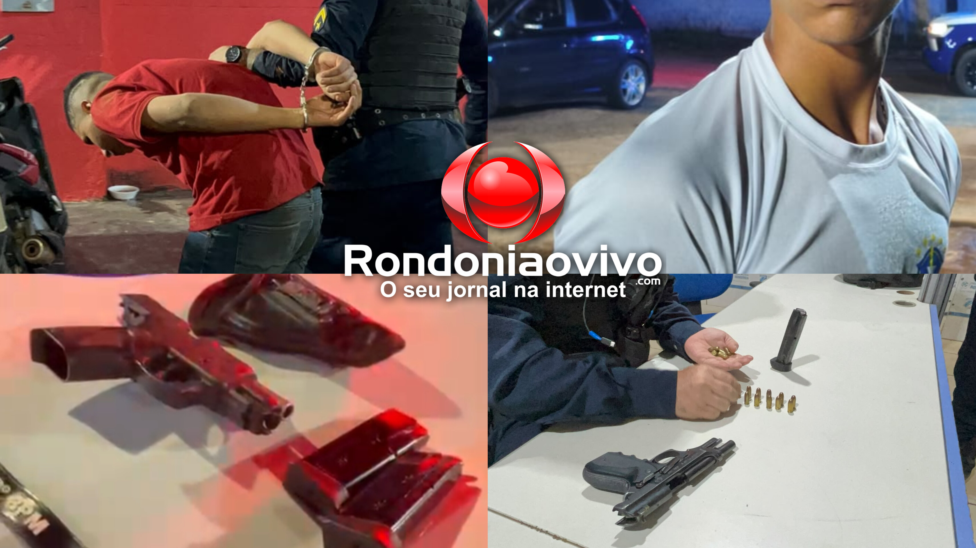 URGENTE: BPTAR evita triplo homicídio e prende membros do PCC com pistolas