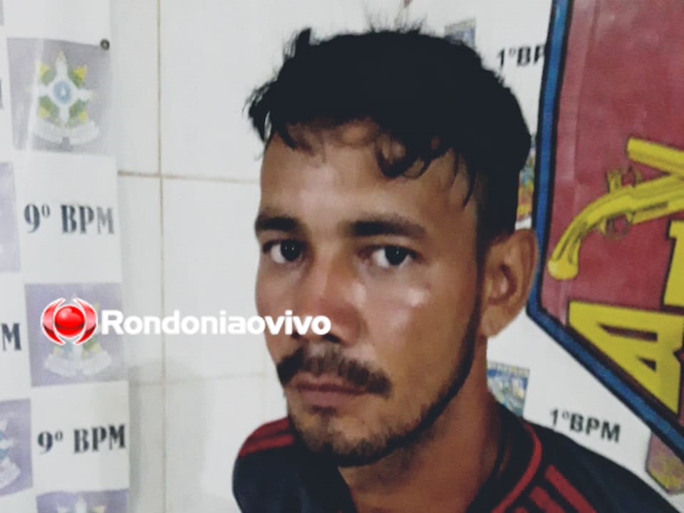 FICOU NERVOSO: Foragido por roubo é preso com droga na zona Leste de Porto Velho