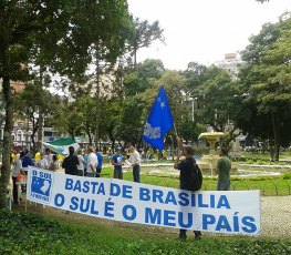 Com baixa participação, proposta da separação do Sul vence plebiscito informal