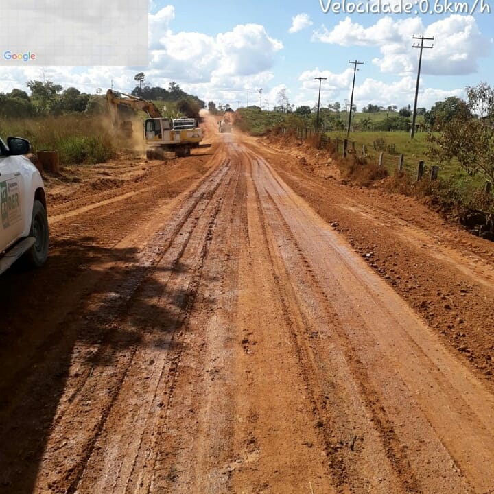 TRABALHO: Indicado por Cassia Muleta, RO-464 que liga Theobroma a Palmares é recuperada