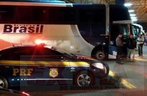 Ônibus da Trans-Brasil é apreendido pela PRF 