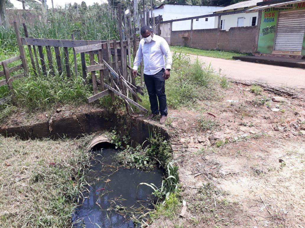  ZONA NORTE: Vereador Vanderlei Silva visita o bairro Nacional e solicita melhorias 