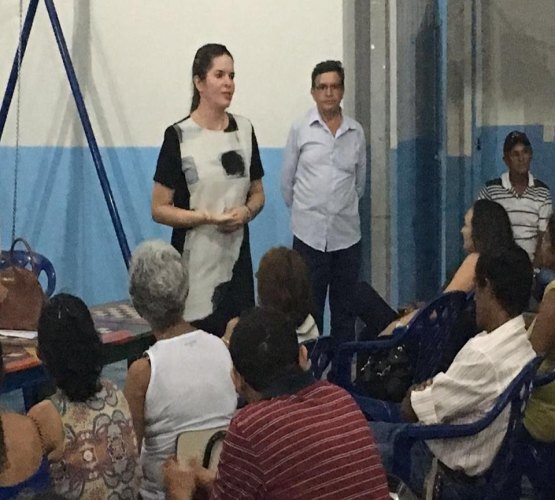 Ana Negreiros reivindica regularização fundiária no Agenor de Carvalho