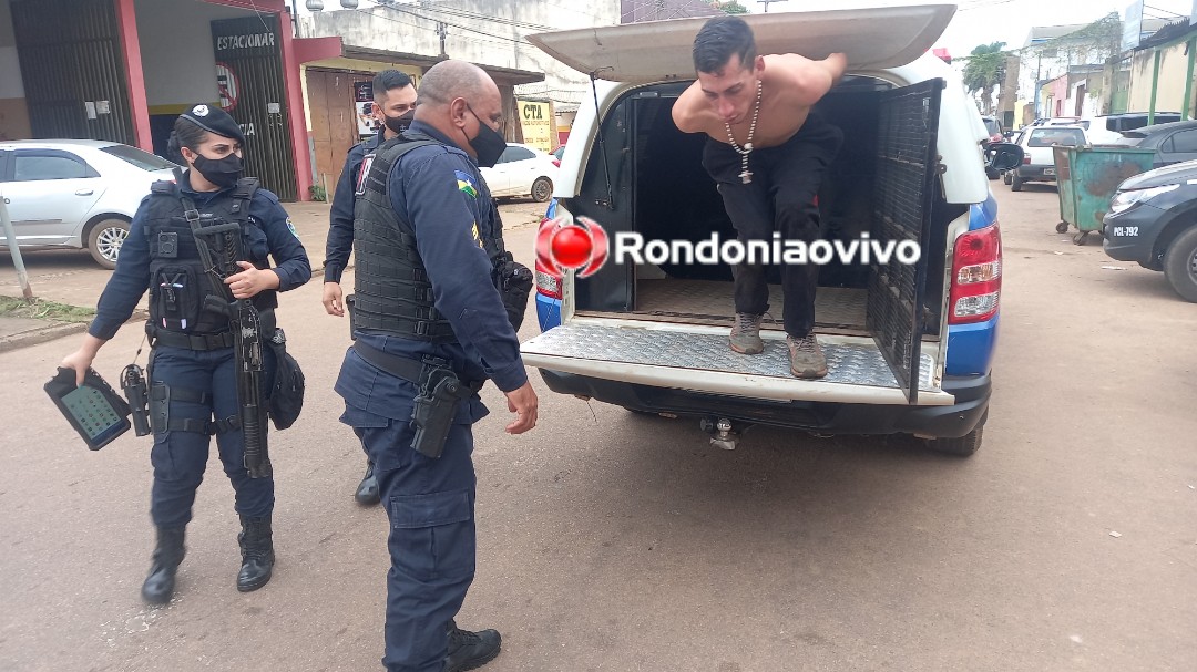 VIOLENTO: Colombiano é preso após agredir idoso durante roubo em semáforo