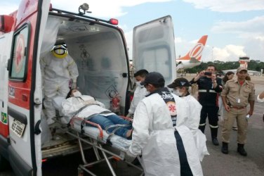 SAMU simula abordagem a paciente com ebola em Porto Velho