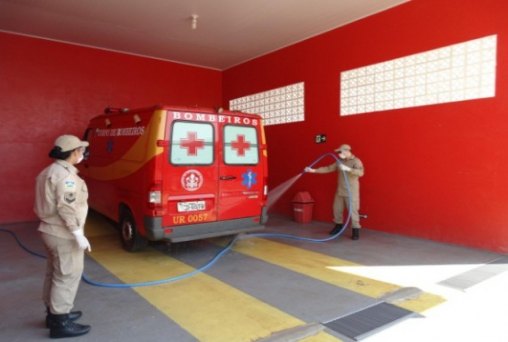 Corpo de Bombeiros implanta lavador asséptico 