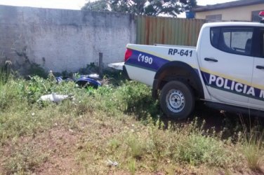 Moto “depenada” é encontrada a beira da BR-174