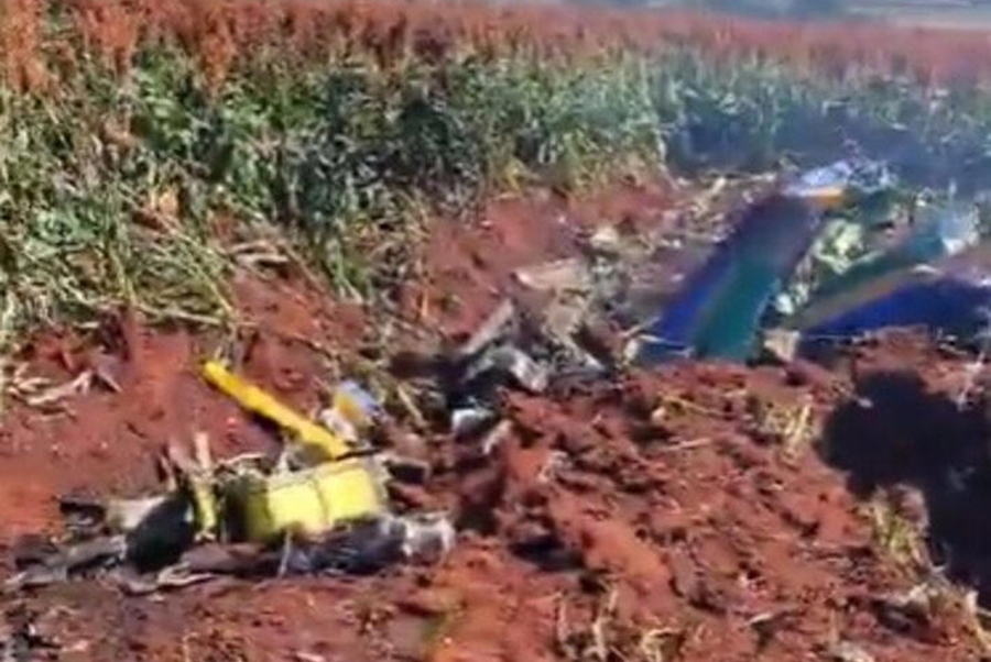 A-29 SUPER TUCANO: Avião da Esquadrilha da Fumaça cai no interior de São Paulo