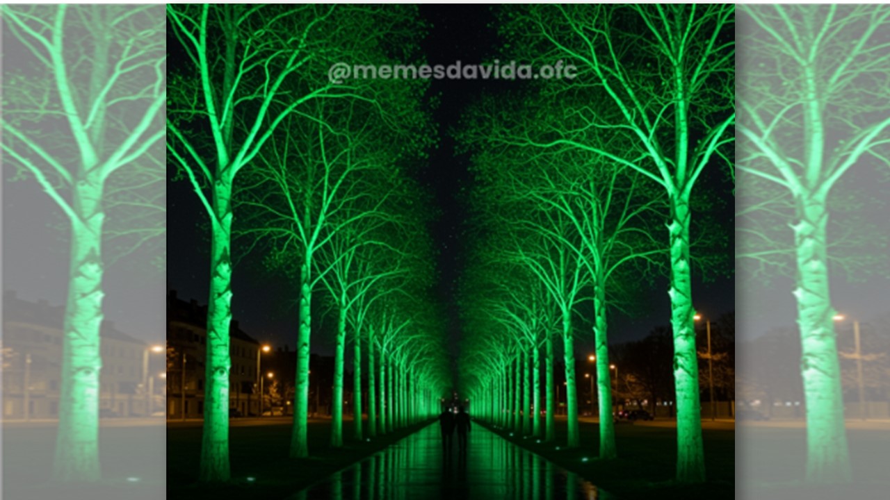  BRILHANTE: Para economizar energia, a Suiça vai trocar postes por árvores com fungos