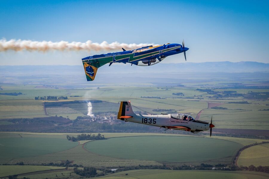 FORÇA AÉREA: Esquadrilha da Fumaça se apresenta hoje em Porto Velho