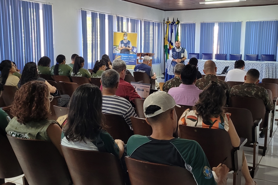 CENSO DEMOGRÁFICO: IBGE apresenta dados para instituições de Guajará-Mirim e Nova Mamoré